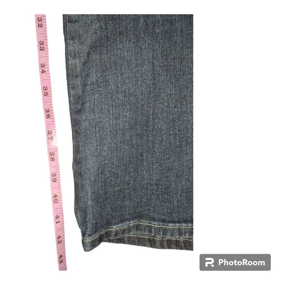 Lee Relaxed Fit Straight Leg Blue Denim Jeans Size 18M